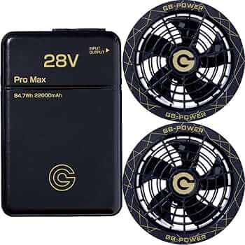 Amazon.co.jp: 長信ジャパン 2025 モデル GB-POWER 28V ファン